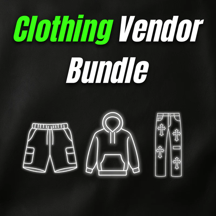 Clothing Vendor Bundle